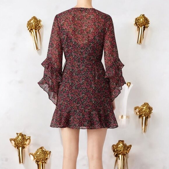 NWT The fifth Label Elective Long Sleeve Wrap Dress - Picture 5 of 5